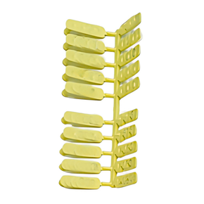 brinco tictac amarelo