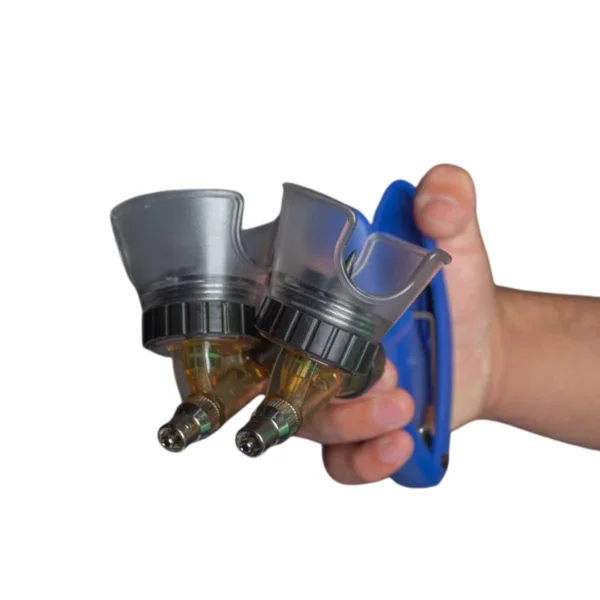 seringa dosadora tipo eco matic dupla com porta frasco 2